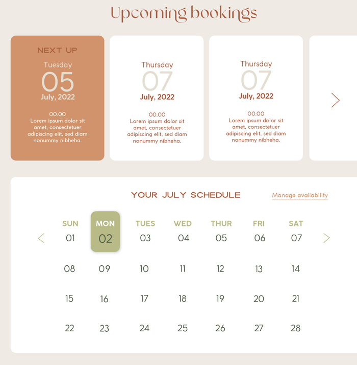 Scheduling + Instant booking tools