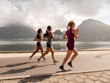 women exercising